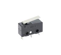 Electronic Components Power Switch Button 10 PCS Micro Switch 2/3Pin NO/NC Mini Limit Switch 5A 250VAC KW11-3Z Roller Arc Lever Snap Action Push Micro switches (Color : 3p Without Wheel)