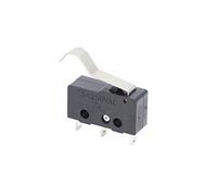 Electronic Components Power Switch Button 10 PCS Micro Switch 2/3Pin NO/NC Mini Limit Switch 5A 250VAC KW11-3Z Roller Arc Lever Snap Action Push Micro switches (Color : 3p Curved Handle)
