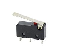 Electronic Components Power Switch Button 10 PCS Micro Switch 2/3Pin NO/NC Mini Limit Switch 5A 250VAC KW11-3Z Roller Arc Lever Snap Action Push Micro switches (Color : 3p Long Handle)