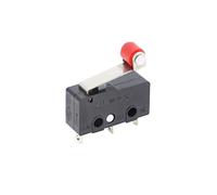 Electronic Components Power Switch Button 10 PCS Micro Switch 2/3Pin NO/NC Mini Limit Switch 5A 250VAC KW11-3Z Roller Arc Lever Snap Action Push Micro switches (Color : 3p With Wheel Nail)