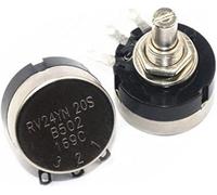 Electronic Components Power Switch Button RV24YN20S B201 B501 B102 B202 B502 B103 B203 B503 B104 B105 Potentiometer RV24 YN20S (Color : 200k-b204)