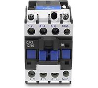 Electronic Components Relays Relay electronic starter Starter Relay CJX2-1210 contactor AC 25A Voltage Optional LC1-D 24V 36V 48V 110V 220V 380V (Color : Ac110v)