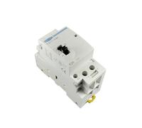 Electronic Components TOCT1 2P 63A 220V/230V 50/60HZ Din Rail Household ac Modular contactor with Manual Control Switch 2NO or 1NO 1NC or 2NC (Color : 2NC)