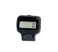 Electronic Counter, 2.5 x 3 cm 1-Pack with Large LED Display for Silent Clicking and Ergonomic Handheld Use Red/Pink/Purple/Yellow/White/Dark Blue/Blue/Green/Dark Green/Black(Black)