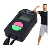 Electronic Counter - Portable Hand Clicker with Up and Down Function, Digital Person Counter | Multifunctional LED Counter for Schools, Sports Events and Daily Use for Fast