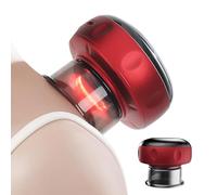 Electronic Cupping Device | Portable Electric Cupping Tool | Tool 12 Modes Adjustable Red Light Device for Women Men Men Women Post-Workout Muscle Soreness Fatigue Back Recovery
