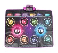 Electronic Dance Mat for Kids, 2 Player Interactive Music Game Pad with Lively Songs, Built in Dual Player Mode for Home Use