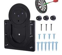 Electronic Dart Board Mounting Bracket - Dartboard Holder Stand, Wall Mounted Dart Display, Secure Dartboard Bracket, Game Room Organizer | Board Hanging System for Practice Tournament Recreation