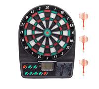 Electronic Dart Dashboard - ABS Digital Rating Unit 26 x 20 x 3 cm, LCD Display Board, Dart Kit, Automatic Scoring System | Home Bar Entertainment fa
