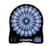 Electronic Dartboard Set with LED Display, Automatic Scoring Dart Board with Illuminated, 48 Games with 6 Darts Colour
