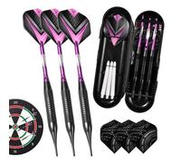 Electronic Darts Set - 3pcs Professional Tip, New Indoor Outdoor Recreation Activity Gear | Safe Family Game Equipment For Parties Exercise Playing With Kids Office Home Entertainment