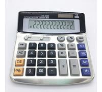 Electronic Desktop Calculator with 12 digits Large Display Battery or solar power supply Office Calculator