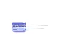 Electronic devices 10 Pcs Aluminum Electrolytic Capacitor Dip 1000uf±20% 16V Radial Lead, 10x16mm ERF1CM102G16OT