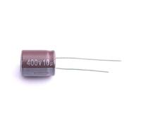 Electronic devices 10 Pcs Aluminum Electrolytic Capacitor Dip 10uF±20% 400V Radial Lead, 10x12mm EGS2GM100G12OTG Energy storage elements