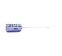 Electronic devices 10 Pcs Aluminum Electrolytic Capacitor Dip 22uF±20% 50V Radial Lead, 5x11mm EEUFR1H220 Energy storage elements