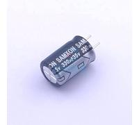 Electronic devices 10 Pcs Aluminum Electrolytic Capacitor Dip 330uF±20% 35V Radial Lead, 8x12mm ESK337M1VF12CB Energy storage elements