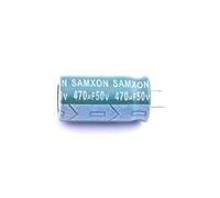 Electronic devices 10 Pcs Aluminum Electrolytic Capacitor Dip 470uF±20% 50V Radial Lead, 10x20mm EGF477M1HG20CB
