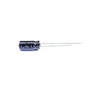 Electronic devices 10 Pcs Leaded Aluminum Electrolytic Capacitor 2.2uF 50V Radial 5x11mm Energy storage elements