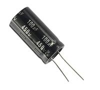Electronic devices 100pcs 450V100uF 100UF 450V Electrolytic Capacitors 18 * 30mm