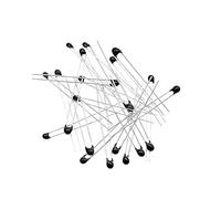 Electronic devices 100pcs MF52AT MF52 B 3950 NTC Thermistor Thermal Resistor 5% 1K 2K 3K 4.7K 5K 10K 20K 47K 50K 100K Energy storage elements (Size : 20k)