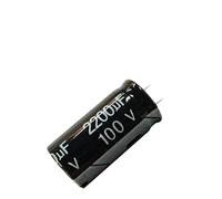 Electronic devices 100V2200UF 22x40mm Aluminum Electrolytic Capacitors 2200uf100v 100v2200mf 2200mf100v 100v2200MFD 2200MFD100Volt 100v 1000uf Energy storage elements