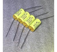 Electronic devices 105J 1UF100VDC Axial Frequency Division Infinity Film Capacitor 10pcs