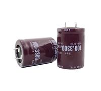 Electronic devices 10PCS 100V3300UF Electrolytic Capacitors 3300uf 100V 30 * 40mm