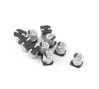 Electronic devices 10pcs 10uF 25V SMD Aluminum Electrolytic Capacitors 4mm x 5mm(10 stücke 10 uF 25 ν SMD Aluminium Elektrolytkondensatoren 4 mm x 5 mm Energy storage elements