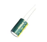 Electronic devices 10pcs-20pcs 35V1000UF 35V 1000UF 10 * 20 13 * 21 Low ESR/impedance High Frequency Aluminum Electrolytic Capacitor (Size : 13x21 10PCS)
