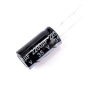 Electronic devices 10PCS 35V2200UF 1625mm 2200UF 35V 16x25mm Aluminum Electrolytic Capacitors DIP Energy storage elements