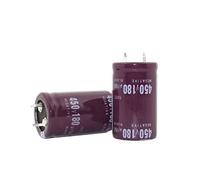 Electronic devices 10PCS 450V180UF 180UF 450V Aluminum Electrolytic Capacitor 25 * 40MM Energy storage elements
