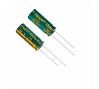 Electronic devices 10pcs High Frequency Low Resistance Aluminum electrolytic Capacitor 10V4700UF 4700uf10v Volume: 10x25