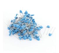 Electronic devices 130pcs AC Featured 1000V 1000pF 4mm reliable efficacy Pitch Through Hole Electronic Components Disc Ceramic Capacitors Blue Energy storage elements