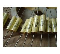 Electronic devices 1813 Series 100V 0.68UF MKT Axial Copper Foot Audio Pro Has No Pole Capacitance 10pcs Energy storage elements