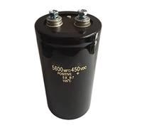 Electronic devices 1pcs 5600UF 450V Electrolytic Capacitor Radial 450V5600UF 75 * 145mm