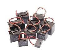 Electronic devices 1pcs Cbb61 Fan Starting Capacitor 1uf / 1.2uf/1.5uf/1.8uf/2uf/2.2uf/2.5uf/2.7uf/3uf/3.5uf/4uf/4.5uf/5uf/6uf/7uf/8uf Ceiling Fan Range Energy storage elements (Size : 20UF)