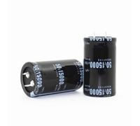 Electronic devices 20PCS-2PCS 50V15000uf Electrolytic Capacitor Radial 15000UF 50V 30x50mm Energy storage elements (Size : 6PCS)
