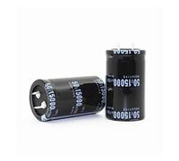 Electronic devices 20PCS-2PCS 50V15000uf Electrolytic Capacitor Radial 15000UF 50V 30x50mm (Size : 12PCS)
