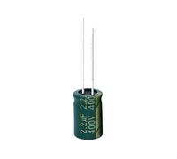Electronic devices 20PCS 400V2.2UF 6 * 12mm 2.2UF 400V 6 * 12 Aluminum Electrolytic Capacitor