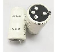 Electronic devices 24PCS-2PCS 2.7V 360F 2.7V360F 360F 36 * 64MM Capacitor Capacitor Energy storage elements (Size : 2.7V360F 20PCS)