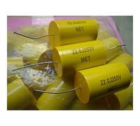 Electronic devices 250V 22UF MET Frequency Divider Copper Foot Audio electrodeless Capacitor 1 Pcs Energy storage elements