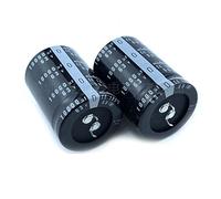 Electronic devices 2Pcs 10000uF 63V 63v10000uF 30x40/45/50/60 35x40/45/50/60 Snap-in PSU Capacitor (Size : 63V10000uF 35x60)
