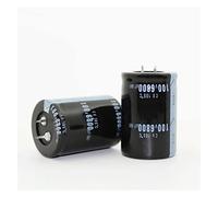 Electronic devices 2pcs 100V6800uf Electrolytic Capacitor Radial 6800UF 100V 35x50mm