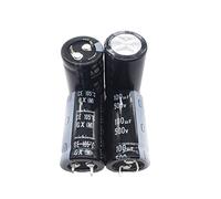 Electronic devices 2Pcs/10Pcs 100uF 500V GX/LQ 22x40mm 500V100uF Snap-in PSU Capacitor LGX2H101MELZ40 (Size : 10Pcs)
