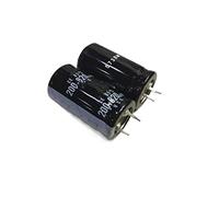 Electronic devices 2pcs 200V820UF Electrolytic Capacitors 820uF 200V 25 * 35mm Energy storage elements (Size : 12PCS)