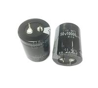 Electronic devices 2PCS-20PCS 50V10000UF 10000UF 50V Electrolytic Capacitors 30 * 45MM (Size : 12PCS)