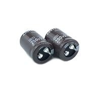 Electronic devices 2Pcs 270uF 200V 270uF 250V 200v270uF 250V270UF 22x25 22x30 25x20 30x20 Snap-in PSU Capacitor (Size : 200V270uF 22x25 2Pcs)