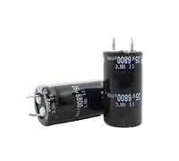Electronic devices 2pcs 35v6800uf Original 6800UF 35V Electrolytic Capacitor Radial 25x40mm