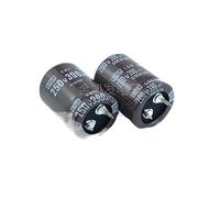 Electronic devices 2Pcs 390uF 200V 390uF 250V 200v390uF 250V390UF 22x25 22x30 25x25 25x30 30X25 30x30 Snap-in PSU Capacitor (Size : 250V390uF 25x30 2Pcs)