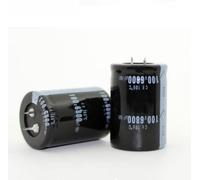 Electronic devices 2PCS-50PCS 6800UF 100V 100v6800uf Electrolytic Capacitor Radial 35x50mm Energy storage elements (Size : 3PCS)